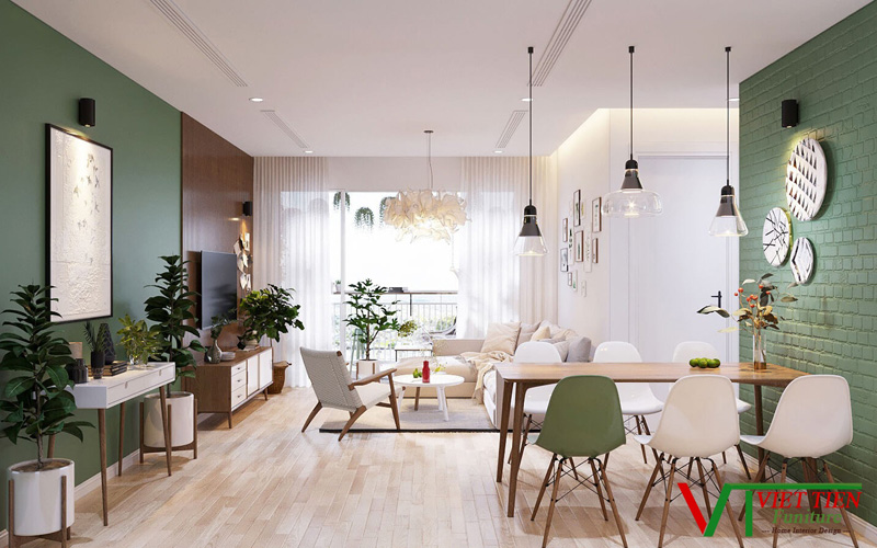 Thiết kế nội thất chung cư theo phong cách hiện đại